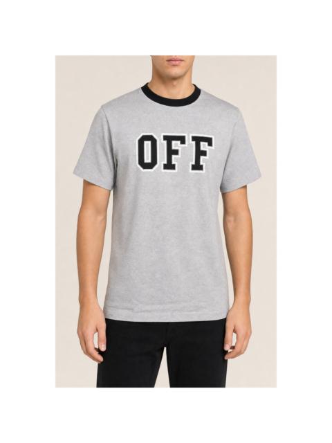 Off-White Off-White Men's Heather Grey Cotton Shirt