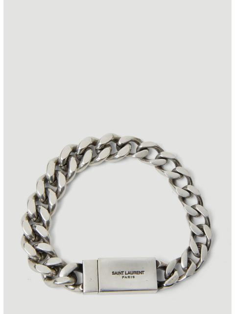 SAINT LAURENT Saint Laurent Men Curb Chain Bracelet