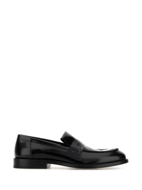 Jil Sander Jil Sander Men Black Leather Loafers