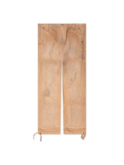 Rhude CHEVRON PAINTER PANT - CAMEL