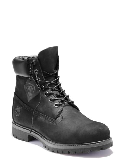 Timberland Timberland 6-Inch Premium Waterproof Boot in Black/Black at Nordstrom