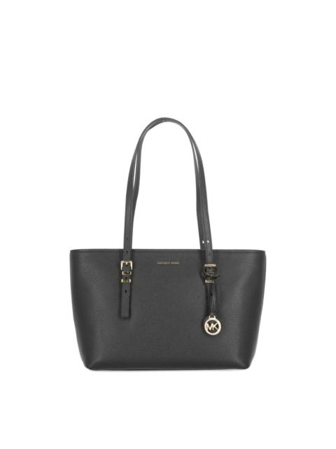Other Designers Michael Michael Kors Quinn Black Medium Tote Bag