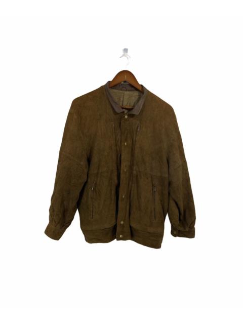 courrèges Courreges Homme Paris Suede Leather Jacket Nice Design