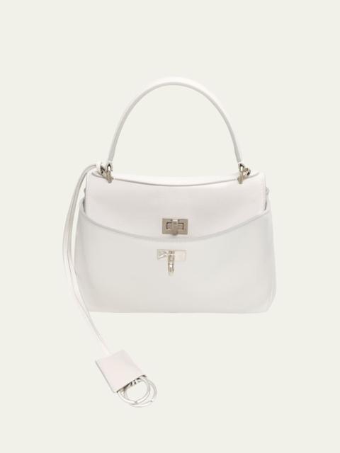 BALENCIAGA Rodeo Mini Leather Top-Handle Bag