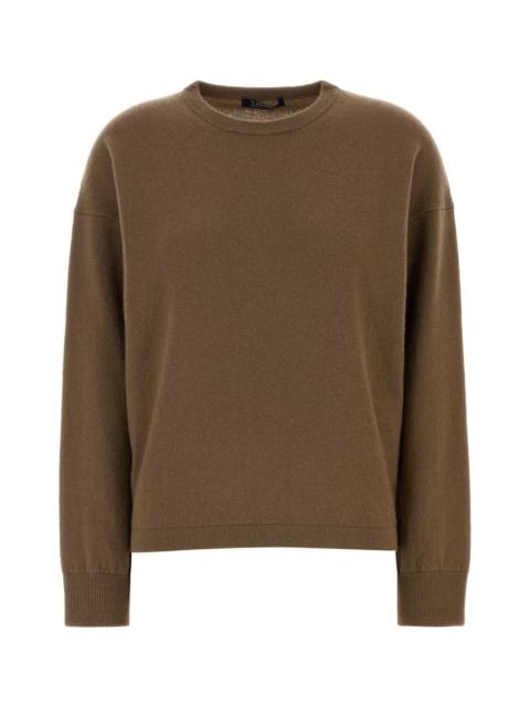 'S Max Mara Brown Wool Blend Nebbie Sweater