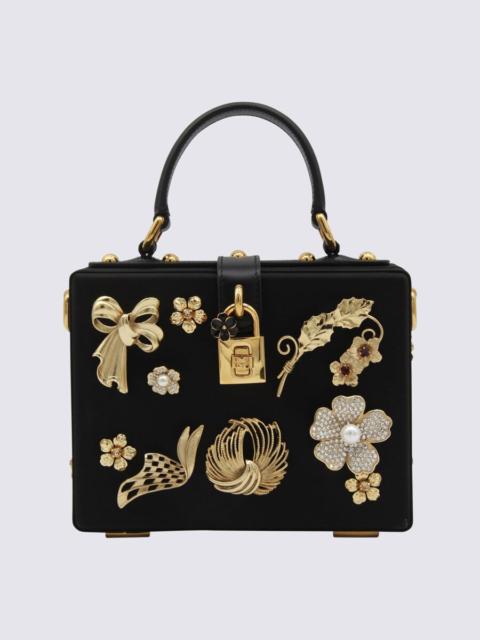 Dolce & Gabbana Dolce & Gabbana Black Dolce Box Top Handle Bag