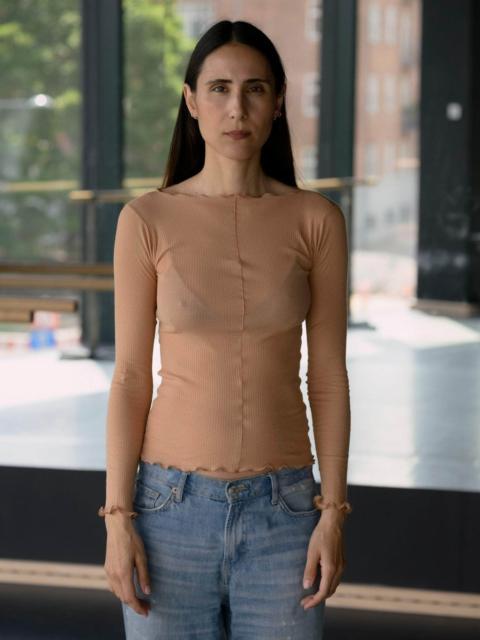 BASERANGE Pama Long Sleeve Tee - Organic Cotton Rib