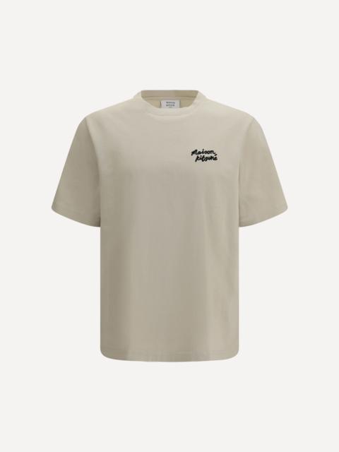 Maison Kitsuné Handwriting Comfort T-shirt in cotton jersey