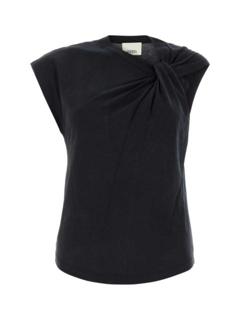 Isabel Marant Isabel Marant Women Black Cotton Nayda T-Shirt
