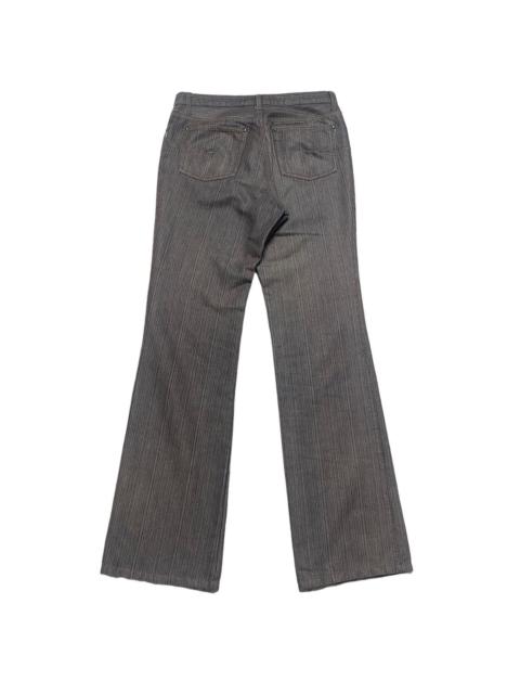 Other Designers Japanese Brand Elle Homme Striped Flare Pants