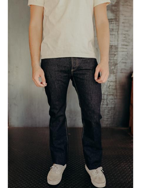 Iron Heart 14OZ SELVEDGE DENIM SLIM STRAIGHT CUT JEANS - INDIGO IH-666S-142