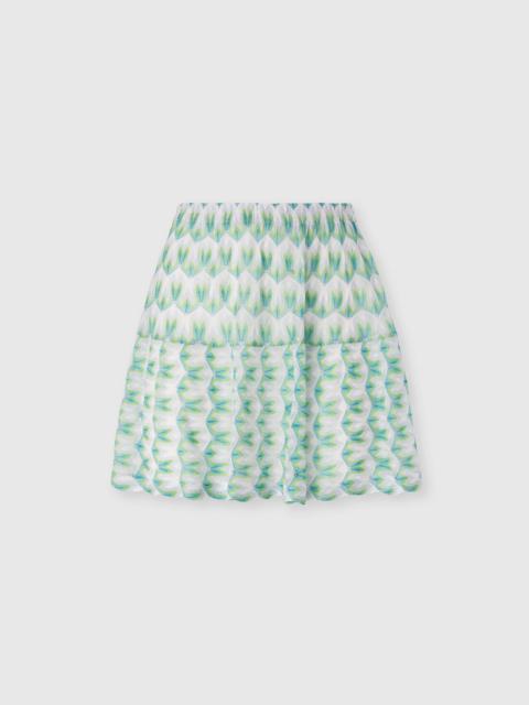 Missoni Mini skirt in floral-pattern viscose