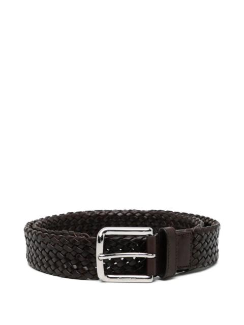 Church's Church's Men Woven Leather Belt