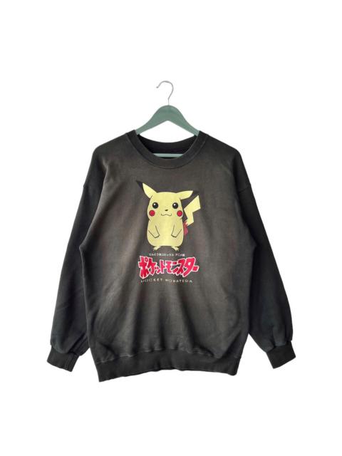 Other Designers Vintage Pokemon Pocket Monsters Mirror Print Sweatshirt