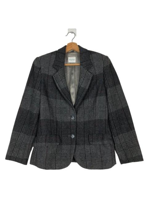 Other Designers 🔥VINTAGE CROPPED JACKET UNITED COLORS OF BENETTON TARTAN