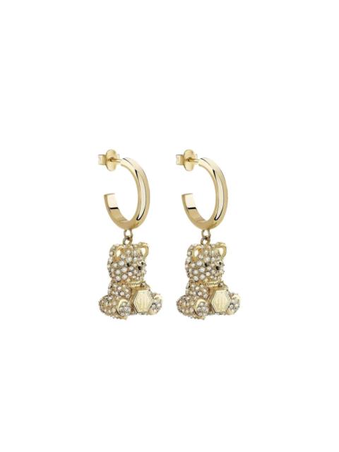 PHILIPP PLEIN Teddy Valentine hoop earrings