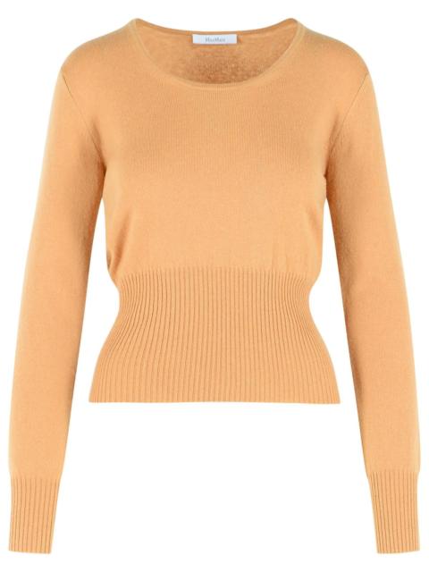 Max Mara Max Mara 'Vetta' Wool And Brown Cashmere Yarn Sweater Women