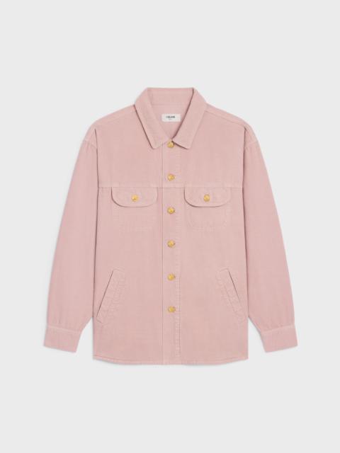 CELINE car coat jacket in corduroy