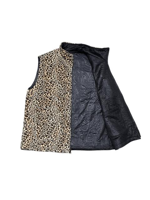 Hysteric Glamour Vintage Leopard Vest Reversible