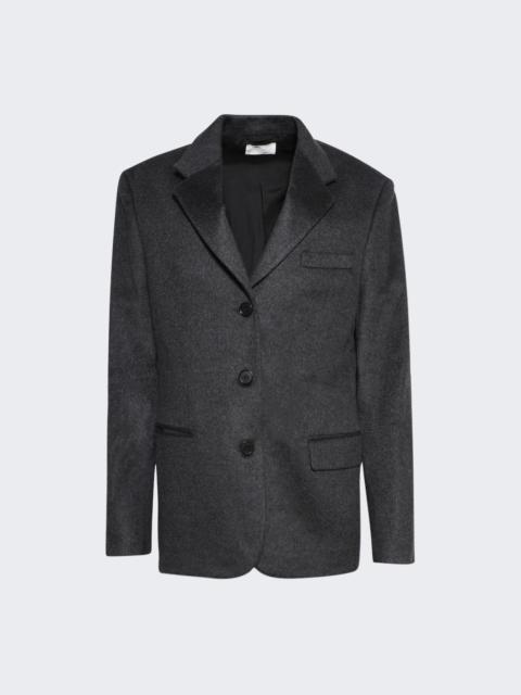 The Row Lasonne Jacket Charcoal Melange