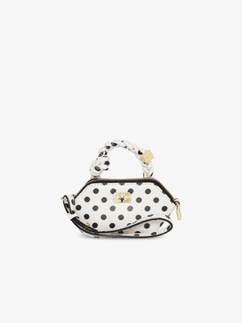 GANNI POLKA-DOT NANO GANNI BOU BAG