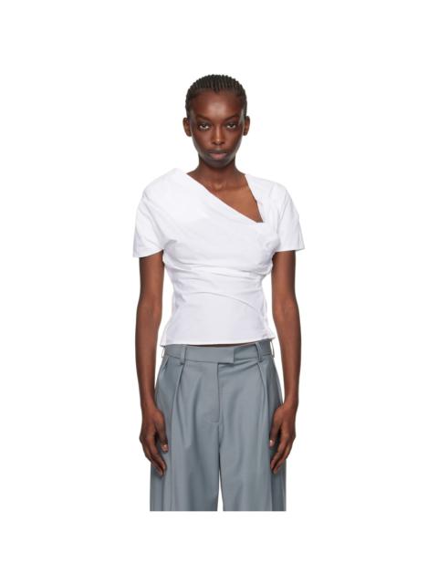 16ARLINGTON White Morva Blouse