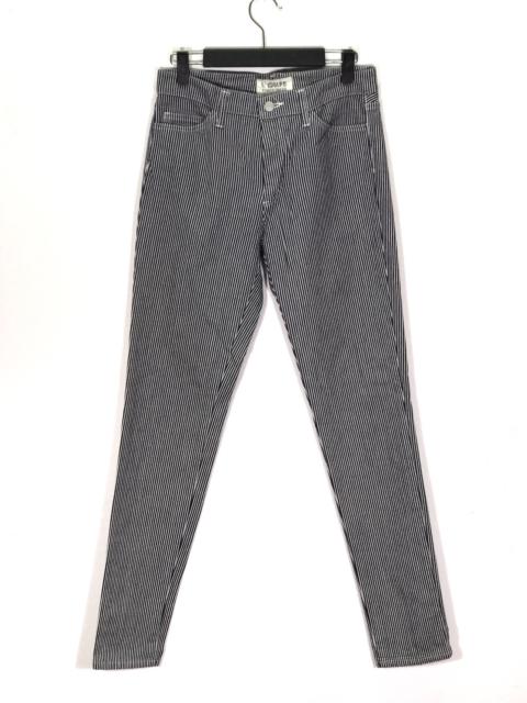 Other Designers Yoshie Inaba - L'EQUIPE Yoshie Inaba Stripe Skinny Jeans Made In Japan