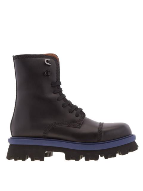 FERRAGAMO Ferragamo Faraway Chunky Combat Boots, Size 9 E