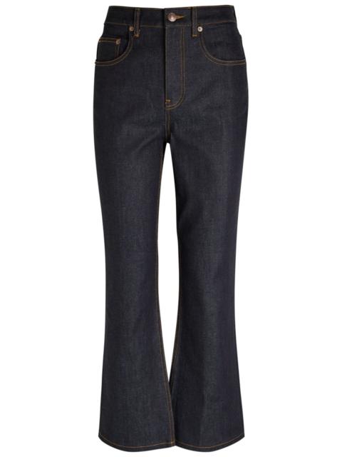 TORY BURCH Tory Burch Cropped Flared-leg Jeans