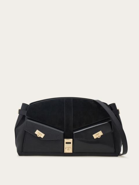 FERRAGAMO Multipocket Hug crossbody bag (L)