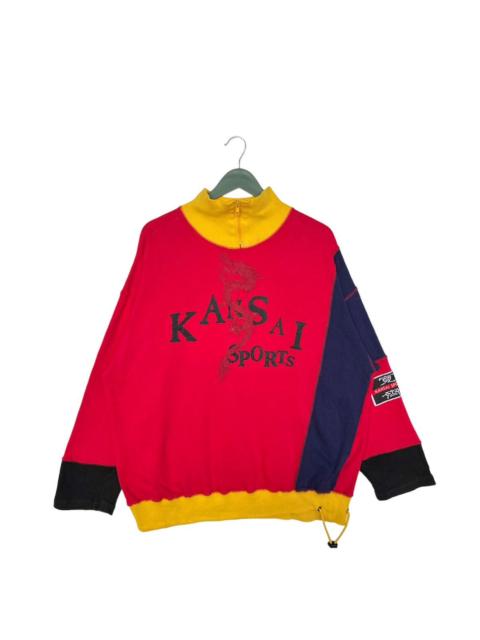 Other Designers Designer - Vintage 90s Kansai Yamamoto Multicolored Sweatshirt