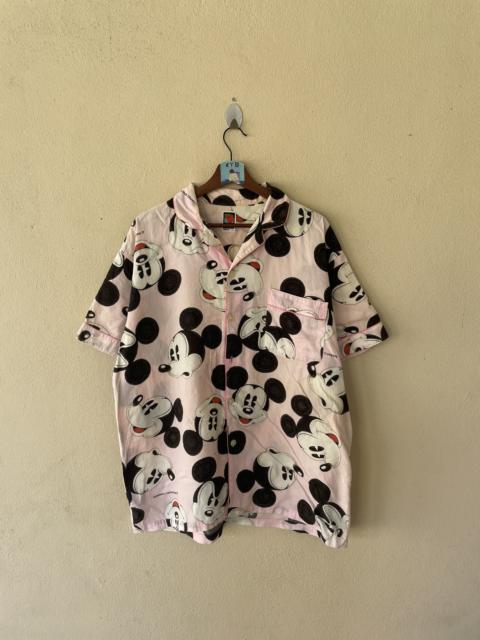 Other Designers Vintage - VINTAGE OVERPRINTED MICKEY MOUSE SHIRTS
