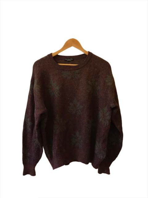 Other Designers Designer - Christian Dior Monsieur Overprint Knitwear