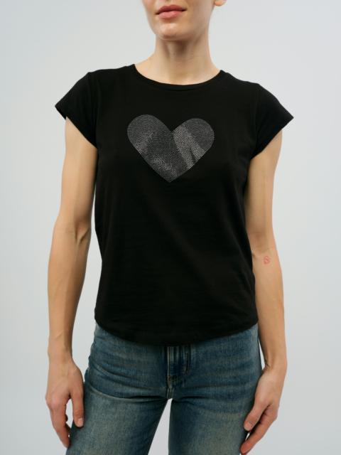 Zadig & Voltaire Skinny Heart T-Shirt