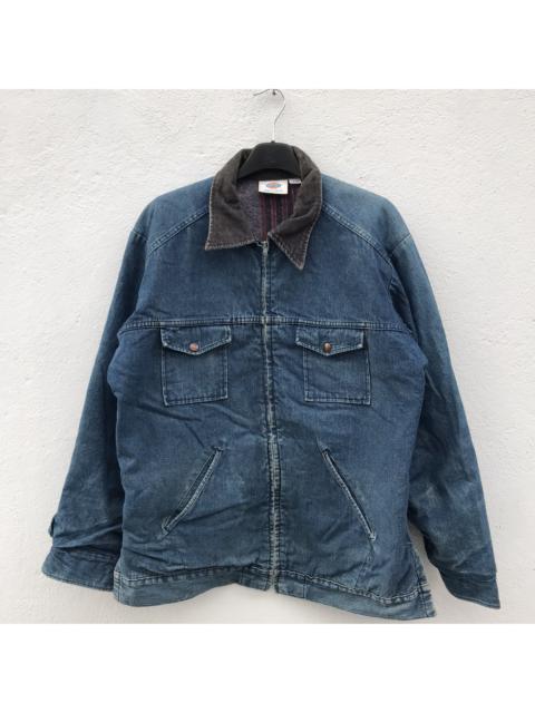 Other Designers Vintage - Vintage Dickies Faded Color Denim Work Jacket