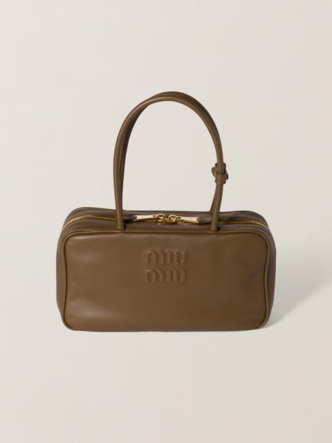 Miu Miu Beau leather top-handle bag