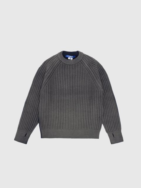 Junya Watanabe MAN BLEACHED TRANSFORMED RIBBED KNIT