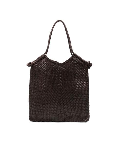 leather tote bag