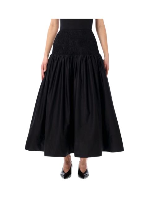 self-portrait Self-portrait Cotton Midi Skirt