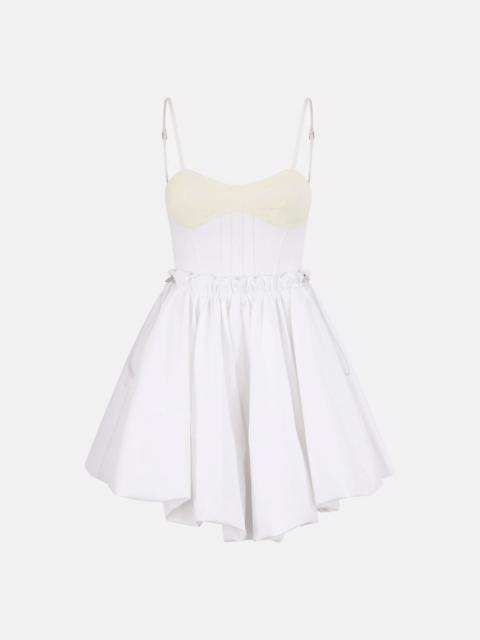 THE ATTICO WHITE MINI DRESS