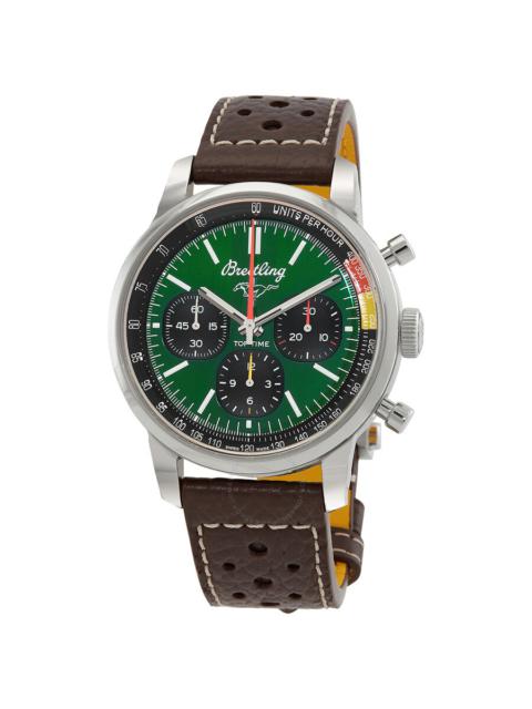 BREITLING Breitling Top Time B01 Ford Mustang Chronograph Automatic Green Dial Men's Watch AB01762A1L1X1