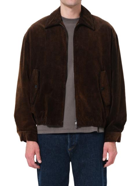 AGOLDE AGOLDE Torres Corduroy Bomber Jacket in Espresso at Nordstrom