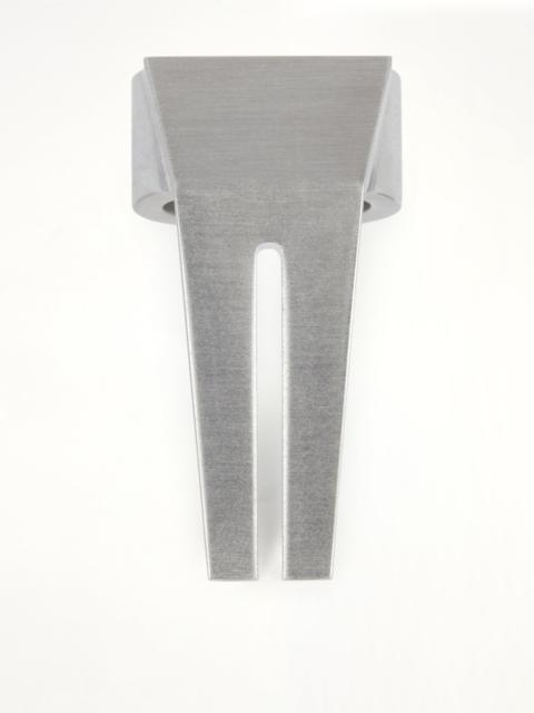 Rick Owens Open Trunk Ring in Silver