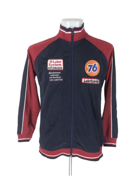 Other Designers Vintage union 76 lubricants zipper sweater