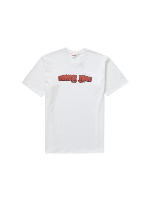 Supreme Supreme Toy Machine Fist Tee White