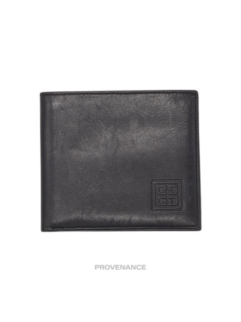 Givenchy Givenchy 4G Logo 8CC Bifold Wallet - Monsieur Black Leather