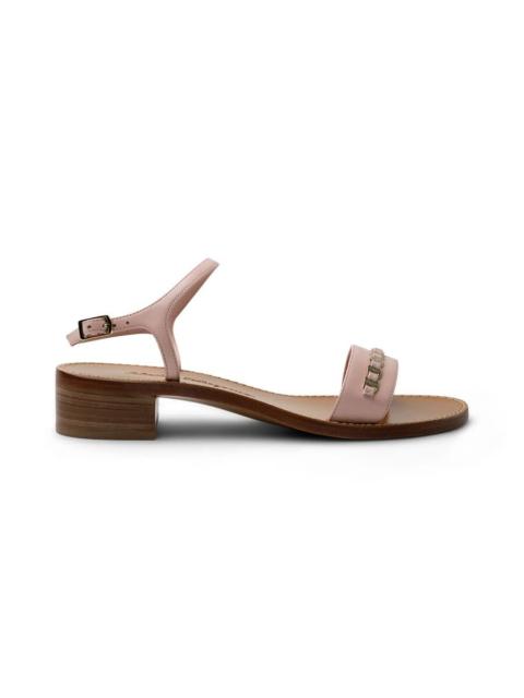 FERRAGAMO Ferragamo Womens Beige Slides Sandals