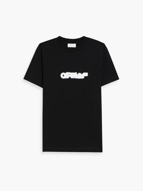 Off-White Printed cotton-jersey T-shirt