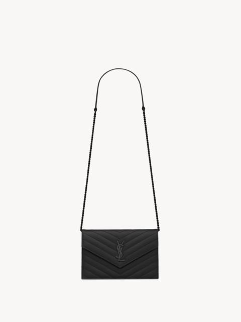 SAINT LAURENT Saint Laurent "envelope" Mini Pouch With Chain