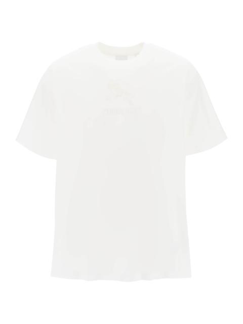 Burberry Tempah T-Shirt With Embroidered Ekd Men